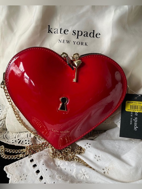 kate spade Handbags - Kate Spade ♠️ Key To My Heart Bag, Retired Rare NWT ❤️🔑